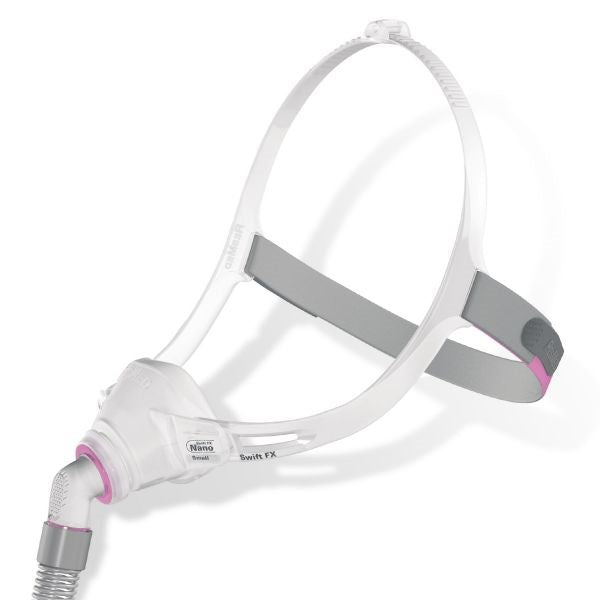 Swift FX Nano Nasal Mask with Headgear (For Her)