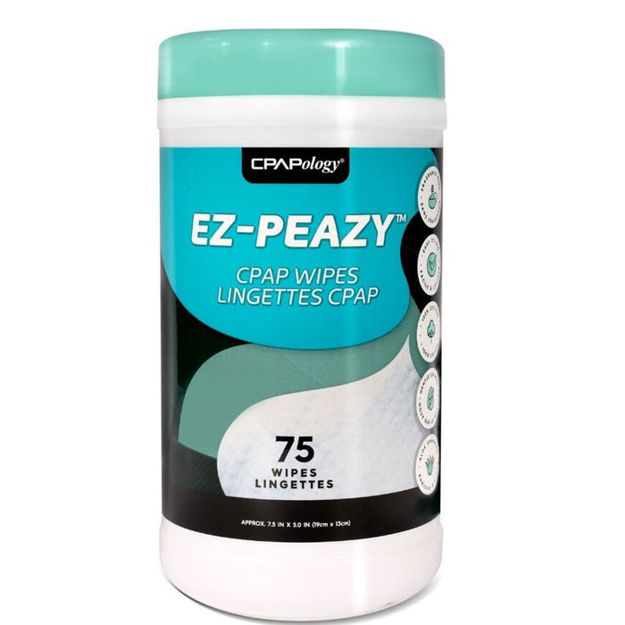 CPAPology EZ-PEAZY CPAP Wipes- Unscented