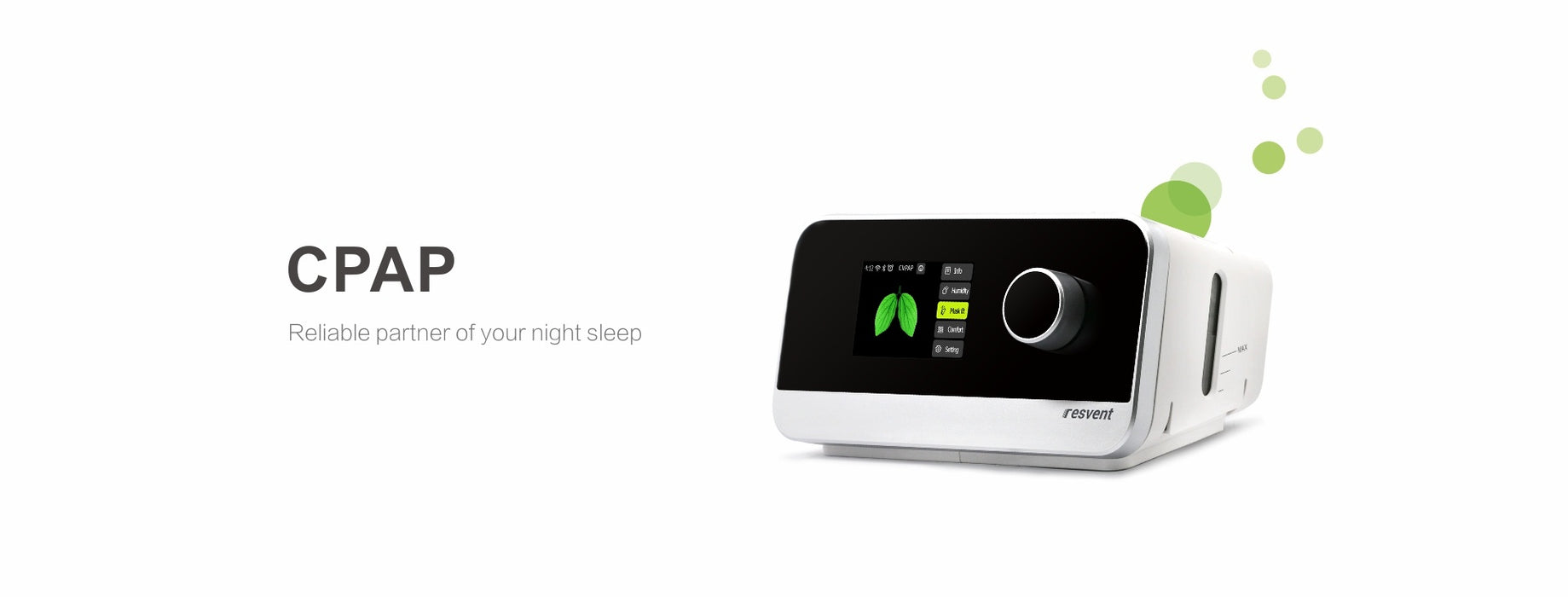 The iBreeze Resvent CPAP System
