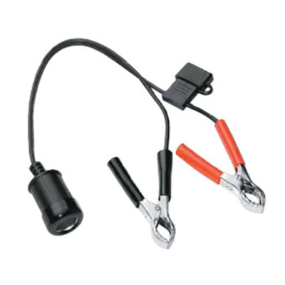 12volt DC Battery Adapter Cable with Battery Clips